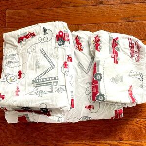 Potter Barn Kids Flannel Twin Sheet Set Bedding